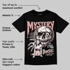 Leather Curb Glitter Pale Pink DopeSkill T-Shirt Mystery Ghostly Grasp Graphic