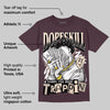 Burgundy Crush 3s DopeSkill Maroon T-shirt Sorry I've Been Trappin Graphic