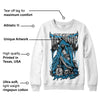 Military Blue 4s DopeSkill Sweatshirt Life or Die Graphic