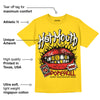 Yellow Collection DopeSkill Gold T-shirt Hot Mouth Graphic