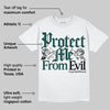 Oxidized Green 4s DopeSkill T-Shirt Protect Me From Evil Graphic