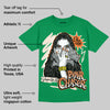 SP Nina Chanel Abney Bicoastal 3s DopeSkill Green T-shirt NPC Graphic