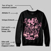 Stars Court White/Pink DopeSkill Sweatshirt Real Y2K Players Graphic