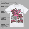 Dunk Smokey Mauve Playful Pink White Brown DopeSkill T-Shirt Born To Be Rich Graphic