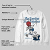 French Blue 12s DopeSkill Sweatshirt Play together, Stay together Graphic