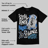 Blueberry 12s DopeSkill T-Shirt Real Ones Move In Silence Graphic