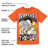 Georgia Peach 3s DopeSkill Orange T-shirt Sorry I've Been Trappin Graphic