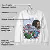 Cobalt Bliss 3s DopeSkill Sweatshirt Stressless Graphic