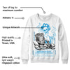 Military Blue 4s DopeSkill Sweatshirt Show Me The Money Graphic