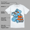 Dunk Low Futura University Blue DopeSkill T-Shirt Bear Steals Sneaker Graphic