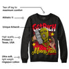 Red Thunder 4s DopeSkill Sweatshirt Get Rich Graphic