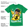 Lucky Green 5s DopeSkill Green T-shirt Heaven Sent Graphic