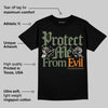 Undefeated x 4s OG DopeSkill T-Shirt Protect Me From Evil Graphic