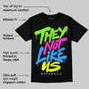 Neon Green Collection DopeSkill T-Shirt They Not Like Us Graphic