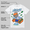 University Blue Collection DopeSkill T-Shirt No Luck, All Hustle Graphic