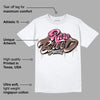 Dunk Smokey Mauve Playful Pink White Brown DopeSkill T-Shirt Rare Breed Type Graphic