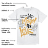 Gratitude 11s DopeSkill T-Shirt No Money No Love Typo Graphic