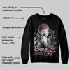 Stars Court White/Pink DopeSkill Sweatshirt Boys Don't Cry Graphic