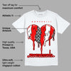 Cherry 12s DopeSkill T-Shirt Juneteenth Heart Graphic