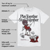 Samba OG Maroon Gold Metallic DopeSkill T-Shirt Play together, Stay together Graphic