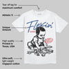 AJ Spizike Storm Blue DopeSkill T-Shirt Flexin' Graphic