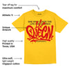 Yellow Collection DopeSkill Gold T-shirt Queen Graphic