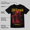 Red Collection DopeSkill T-Shirt All Earned Graphic