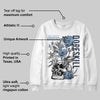 Gel-Cumulus 16 Wash/Independence Blue DopeSkill Sweatshirt Side Hustle Graphic