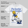 Royal Blue Collection DopeSkill T-Shirt Play together, Stay together Graphic