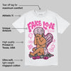 Triple Pink Dunk DopeSkill T-Shirt New Fake Love Graphic