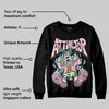 Medium Soft Pink 4s DopeSkill Sweatshirt At The Top Graphic