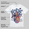 University Blue 6s DopeSkill T-Shirt Love Shot Graphic