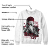 85 Metallic Burgundy 1s DopeSkill Sweatshirt Boys Don't Cry Graphic