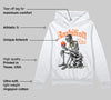 Orange Black White DopeSkill Hoodie Sweatshirt Ambition Graphic