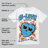 UNC Reimagined 1s DopeSkill T-Shirt Crying Heart Graphic