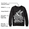 Dunk Low Pure Platinum DopeSkill Sweatshirt Juneteenth 1865 Graphic