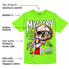 Neon Green Collection DopeSkill Neon Green T-shirt Mystery Ghostly Grasp Graphic