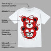 Black Toe 1s DopeSkill T-Shirt New Double Bear Graphic