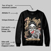TAN Collection DopeSkill Sweatshirt Living My Best Life Graphic
