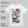 Cobalt Bliss 3s DopeSkill T-Shirt Side Hustle Graphic