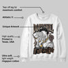 A Ma Maniere x Dark Mocha 4s DopeSkill Sweatshirt Sorry I've Been Trappin Graphic