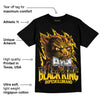 Yellow Collection DopeSkill T-Shirt Black King Graphic