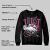 Rick RO Pink Leather Sneakers DopeSkill Sweatshirt Trust No One  Graphic