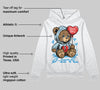 Legend Blue 11s DopeSkill Hoodie Sweatshirt Broken Bear Graphic