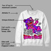 Dunk Active Fuchsia DopeSkill Sweatshirt Born To Be Rich Graphic