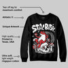 Black Cement 3s DopeSkill Sweatshirt Stay Busy Graphic