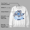 Georgetown 5s DopeSkill Sweatshirt No Money No Funny Graphic