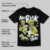 Bright Cactus 13s DopeSkill T-Shirt No Risk No Story Graphic