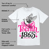 Fierce Pink 1s DopeSkill T-Shirt Juneteenth 1865 Graphic