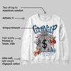 French Blue 12s DopeSkill Sweatshirt Money Bag Coming Up Graphic